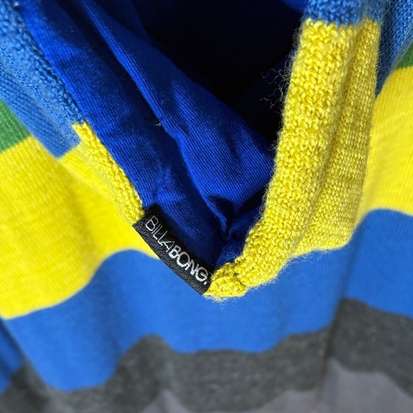 Billabong Men's Colorful Striped Zip-Up Sweater - Picture 6 of 10